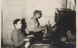 Kenny Whitson and Budd Steinhilber at Camp 111, Mancos, Colorado