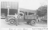 Russell Hertzler with Truck